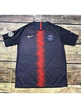 Nike Jersey Mens Large Saint Germain Home Shirt Paris 2018-2019